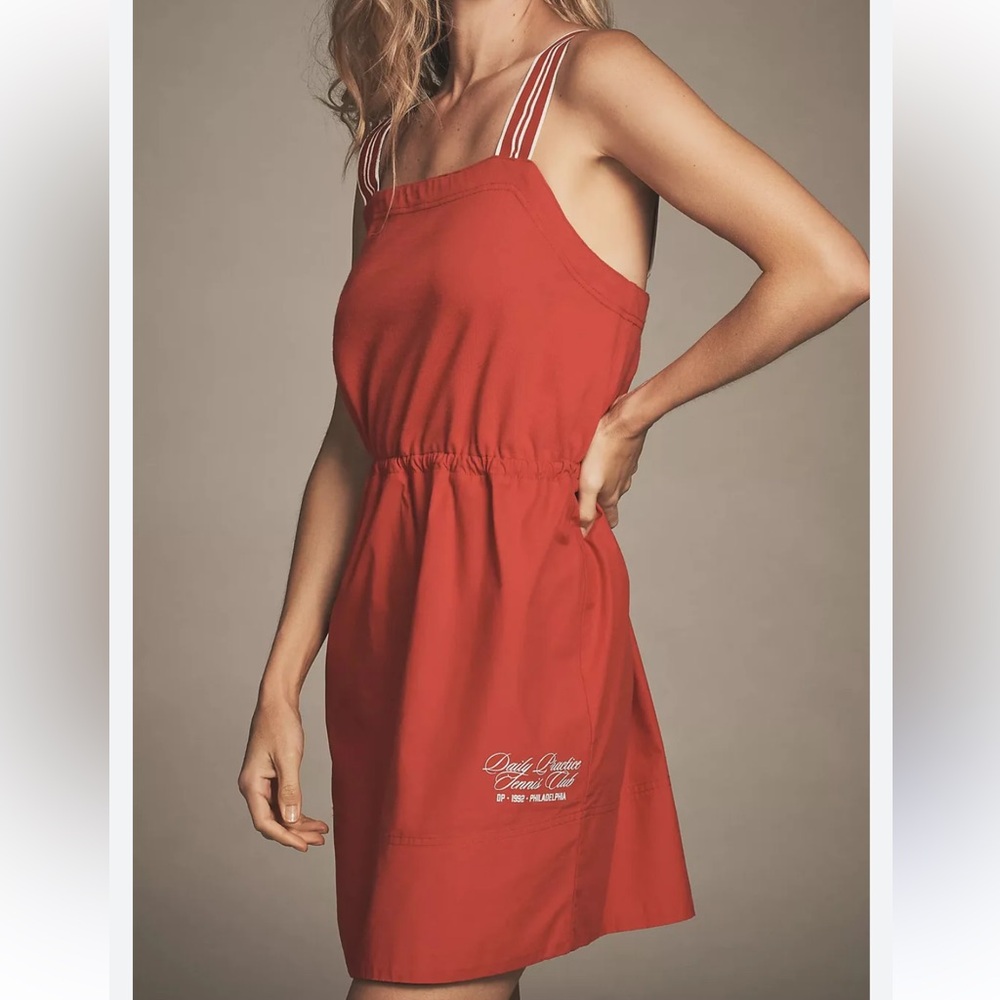 Anthropologie Daily Practice Passing Shot Sleeveless Mini Dress